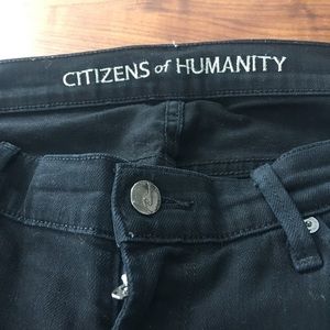 Citizens of Humanity Black Straight Leg. 30x34